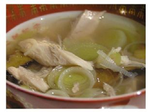 Leek and Chicken Soup