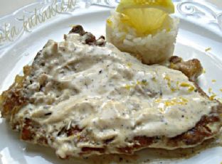 Lemon and pepper veal cutlets