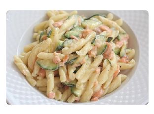 Lemon Pasta With Salmon