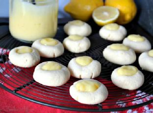 Lemon Thumbprint Cookies