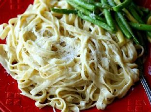 Lemon-Pepper Fettucine Alfredo