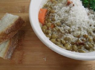 Lentil Soup with Smoked Turkey