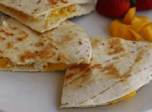 Mango & Goat Cheese Quesadillas