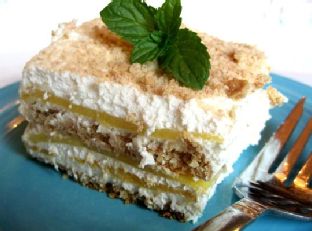 Mango-Refrigerator Cake