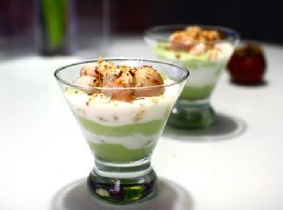 Mangosteen Avocado Yogurt Parfait