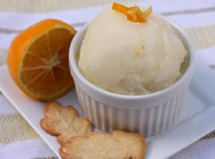 Meyer Lemon Sorbet