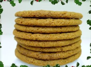 Molasses Ginger Cookies