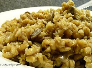 Mushroom-Barley Side Dish