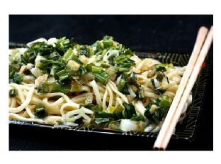 Not Momofuku Ginger Scallion Noodles