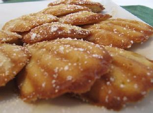 Orange Honey Madeleines