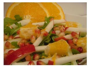 Orange Salad With Pomegranates