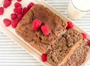 Pan Roasted Raspberries Bread