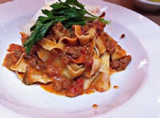 Pappardelle With Bolognese Sauce