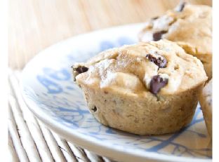 Pb, Banana, Chocolate Chip Muffins