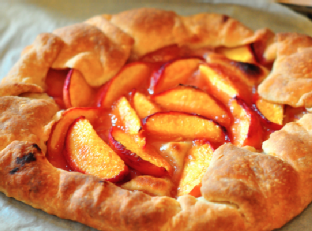 Peach Crostata