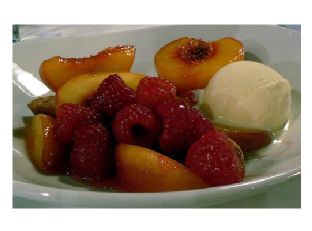 Peach Melba