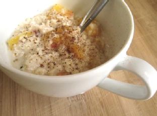 Peaches And Cream Oatmeal