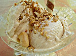 Peanut butter ice cream