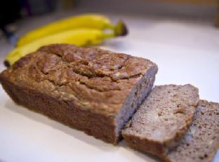 Peanut Butter Swirl Banana Bread