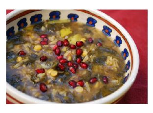 Pomegranate Soup (Ash-E Anar)