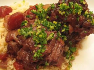 Red Wine Stewed Oxtail