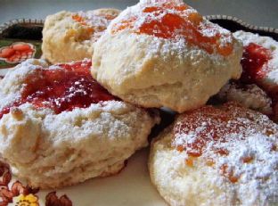 Rich Jelly Scones