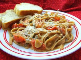 Roasted Cherry Tomato Linguine