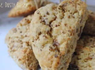 Royal Wedding Pear and Coriander Scones