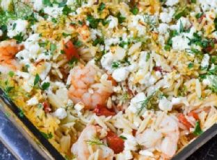 Shrimp & Orzo