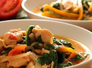 Skinny Chicken Peanut Stew