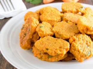 Skinny Carrot Fritters