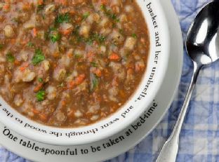 Slow Cooker Beef Barley Soup