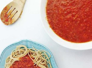 Slow Cooker Fresh Tomato Sauce