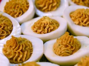 Smoky Deviled Eggs