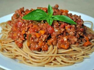 Spaghetti With Bolognese Sauce