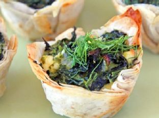 Spanakopita Cups