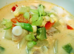 Spicy Grilled Corn Chowder