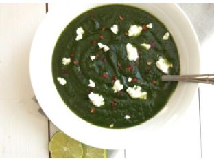 Spinach and potato soup