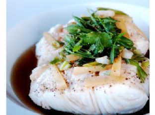 Steamed Halibut