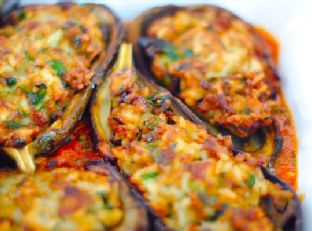 Stuffed Baby Eggplant