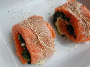 Stuffed Salmon With Tomato-Olive Tapenade