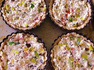 Sun-Dried Tomato and Leek Quiche