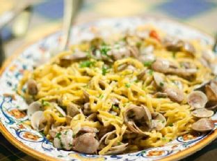 Tagliatelle Con Vongole – Pasta With Little Clams