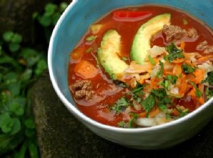 Tangy & Savory Mexican Soup