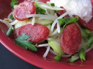 Thai Sausage Salad