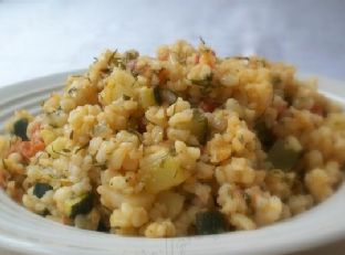 Vegetable Bulgur Pilaf