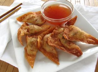 Vegetable Fried Wontons