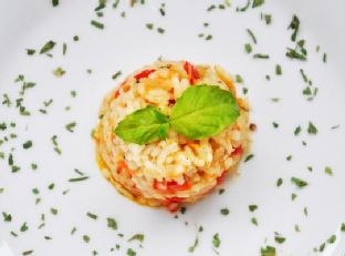 Vegetarian Serbian Rice Pilaf