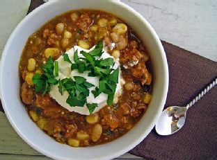 White Bean Turkey Chili