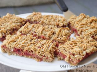 Peanut Butter and Jelly Granola Bars